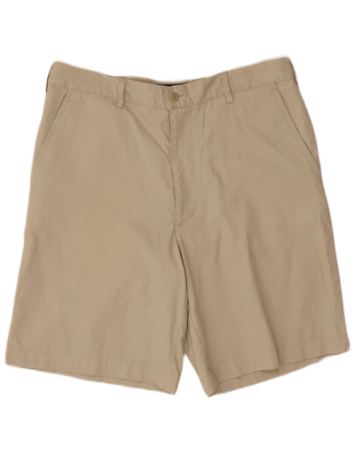 Pantaloncini chino da uomo Fila W36 grandi in cotone beige