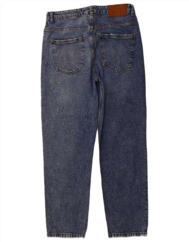 Jeans affusolati da donna ZARA EU 42 Large W32 L28 Blu