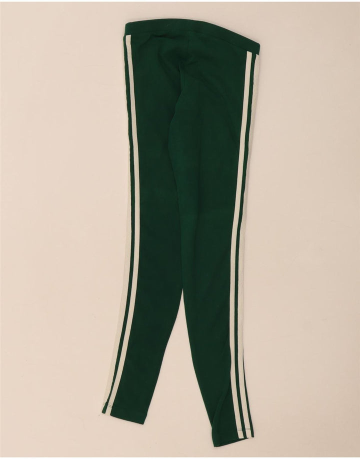 Leggings Adidas da donna UK 8 piccolo cotone verde