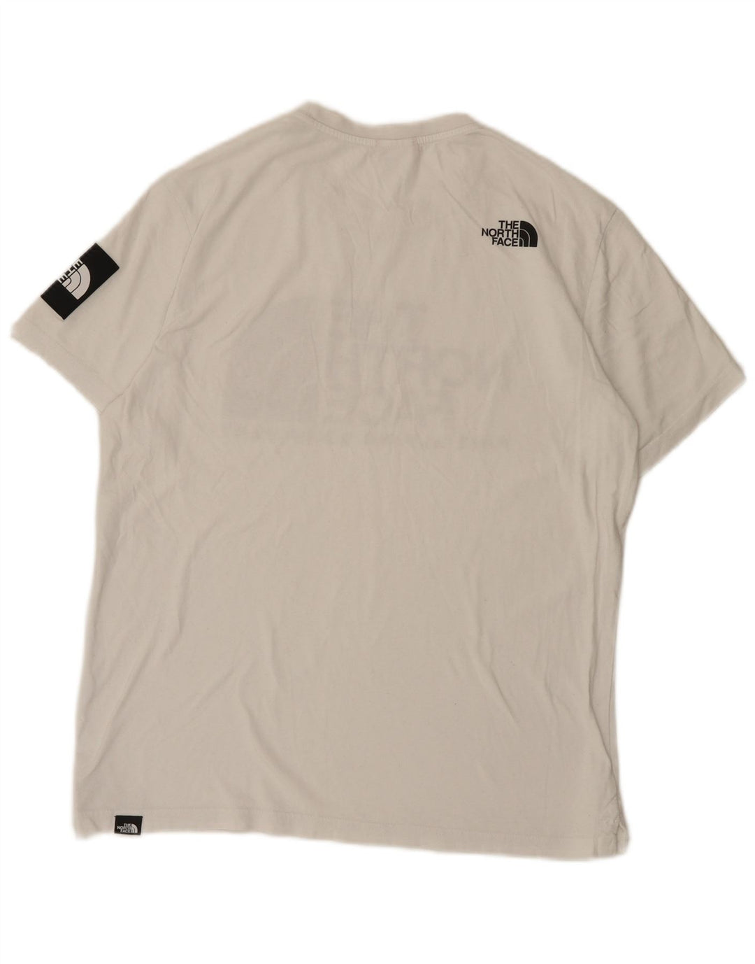 T-shirt grafica da uomo The North Face Top bianco medio