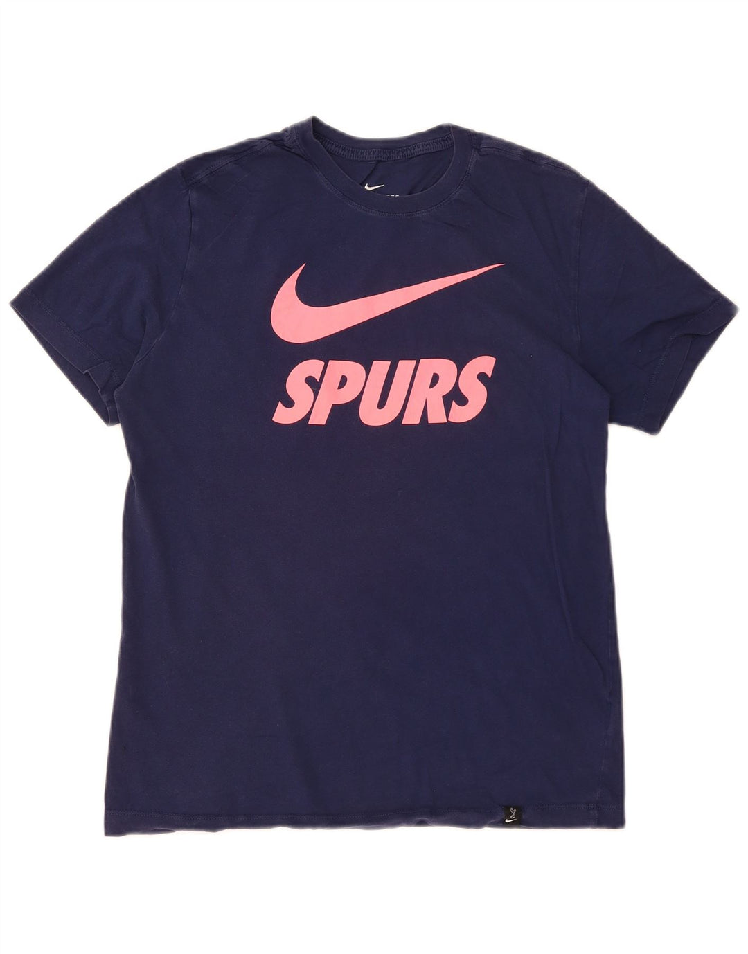 T-shirt grafica da uomo Nike Top in cotone blu navy medio