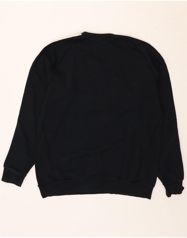 Felpa Adidas Uomo Maglione XL Blu Navy Cotone
