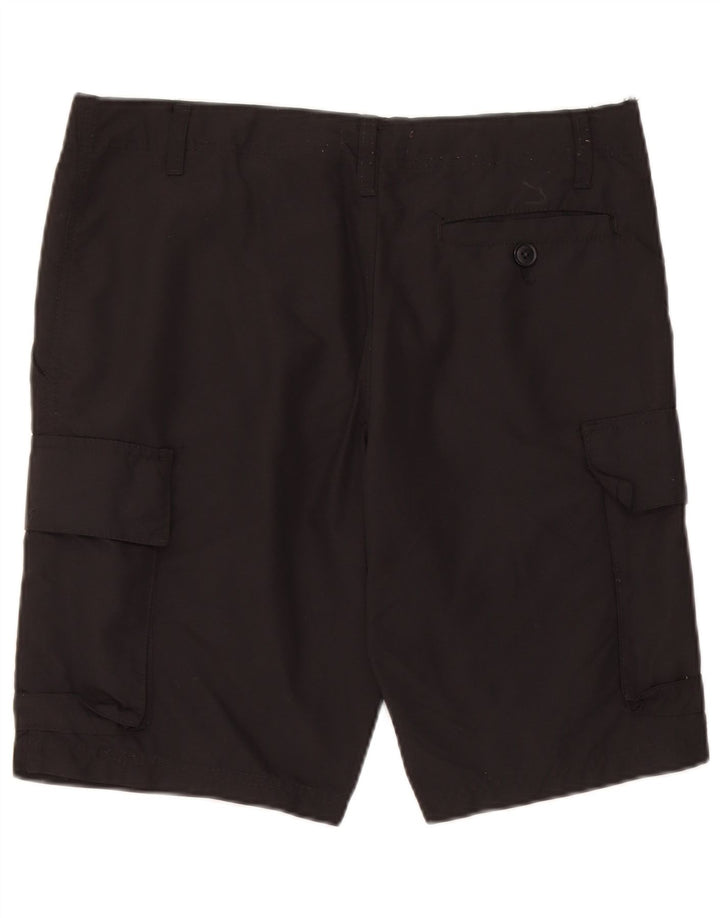 Pantaloncini cargo da uomo French Connection piccoli W32 nylon nero