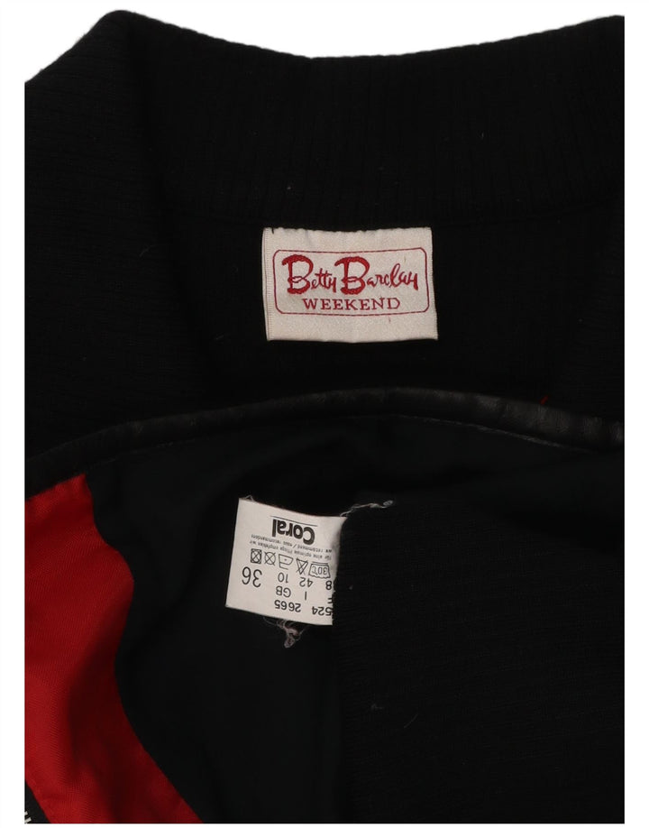 Gilet oversize da fine settimana da donna Betty Barclay UK 10 Small Red Colourblock