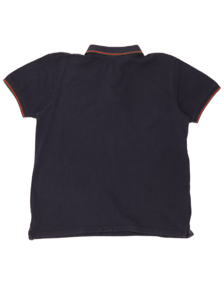 Polo da uomo Fred Perry in cotone blu navy medio