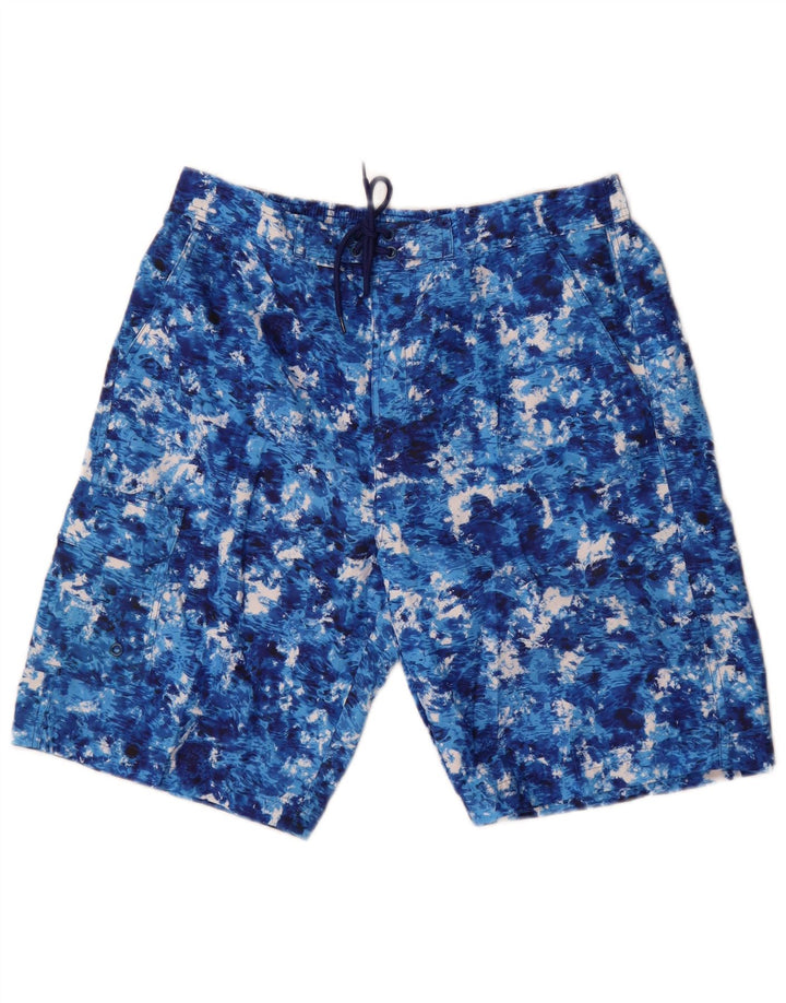 Pantaloncini da bagno da uomo Mountain Warehouse Poliestere tie dye blu medio