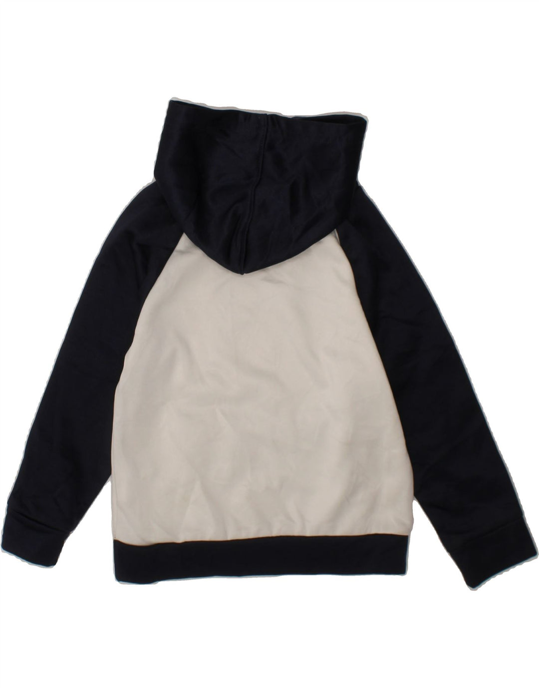 PUMA Boys Graphic Hoodie Jumper 2-3 Years  Navy Blue Colourblock Polyester Vintage Puma and Second-Hand Puma from Messina Hembry 