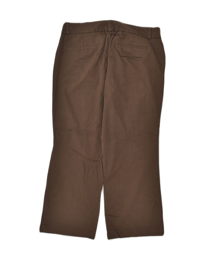 DOCKERS Womens Curvy Bootcut Casual Trousers W30 L26 Brown Cotton | Vintage Dockers | Thrift | Second-Hand Dockers | Used Clothing | Messina Hembry 