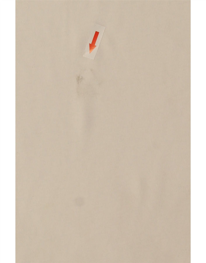 T-shirt grafica da uomo Vans grande in cotone bianco