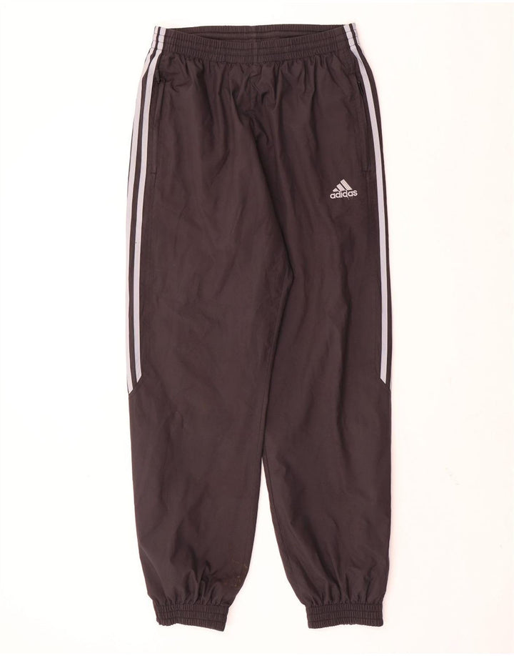 Pantaloni da tuta da uomo ADIDAS Joggers UK 38/40 Medium Nero Poliestere