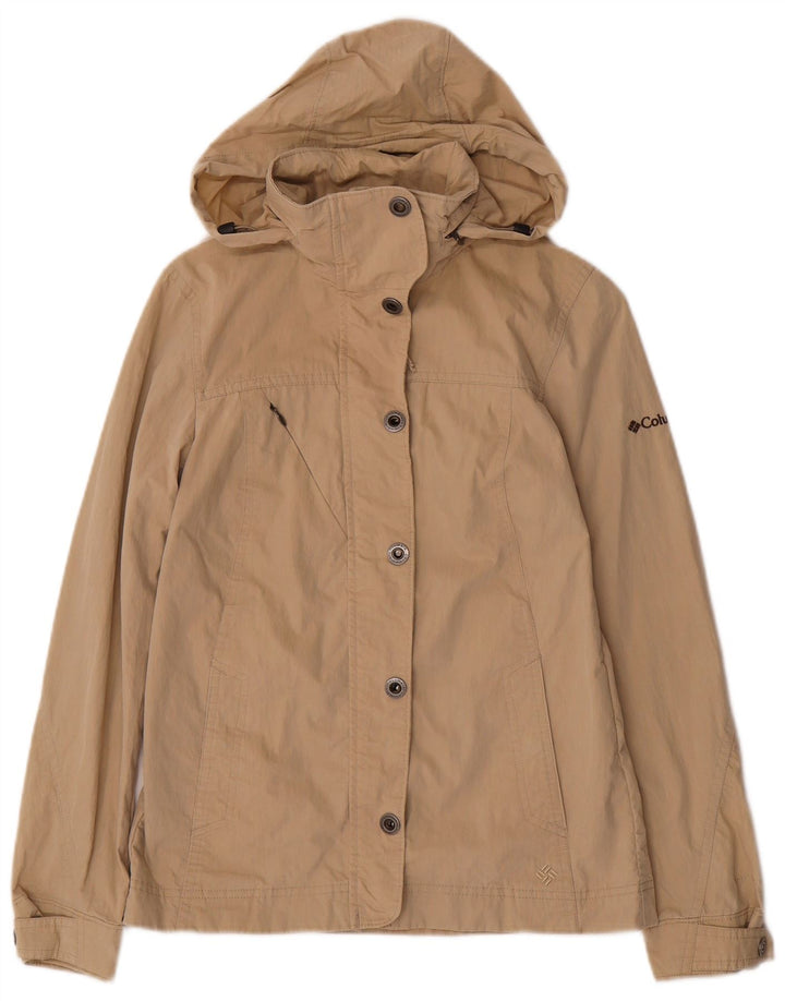 Bomber con cappuccio da donna COLUMBIA UK 6 XS Cotone beige