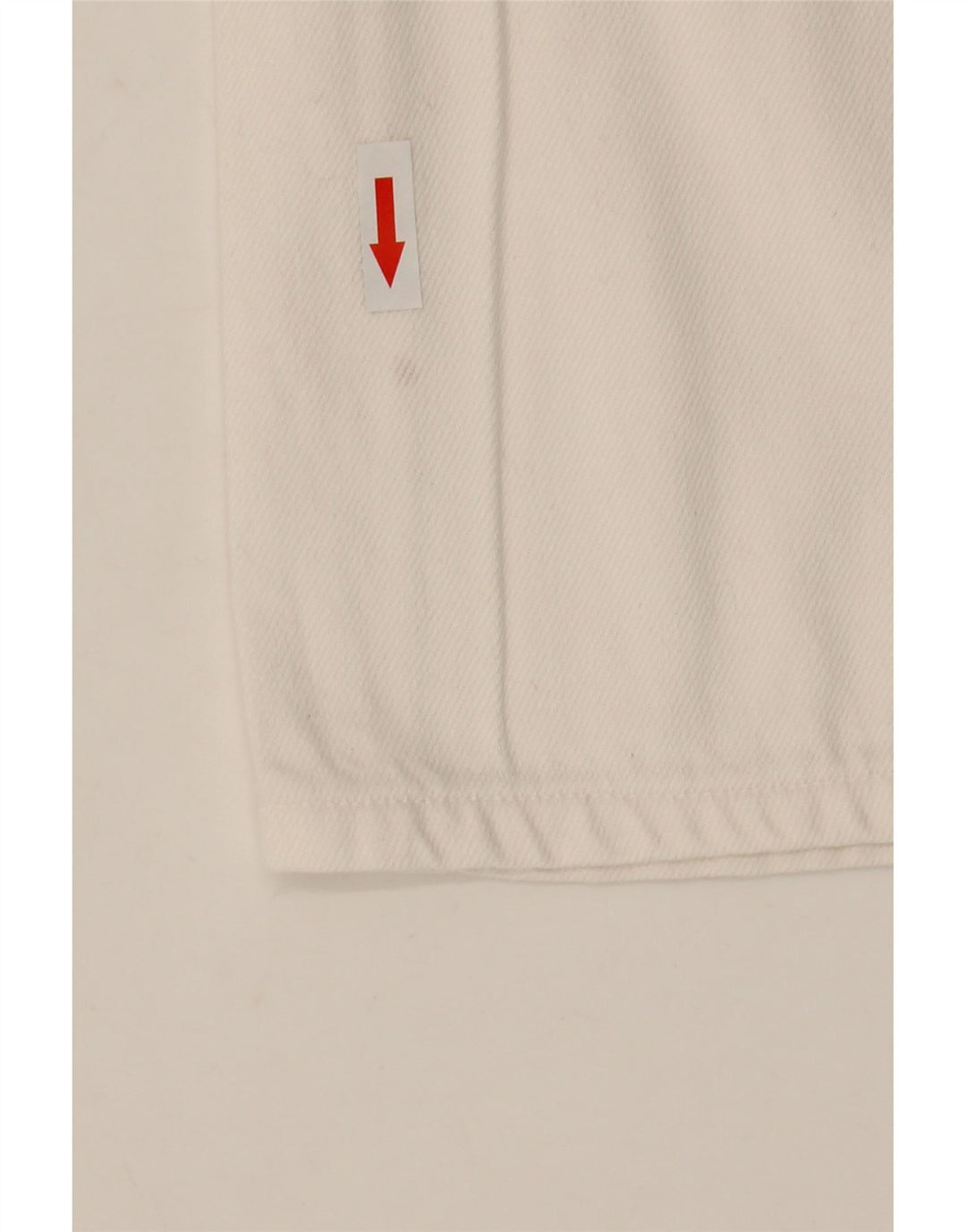 Jeans LEE Stella a gamba larga da donna W27 L27 in cotone bianco