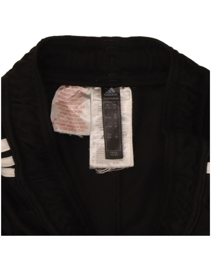 Pantaloni della tuta Adidas Aeroready da ragazzo 11-12 anni in poliestere nero