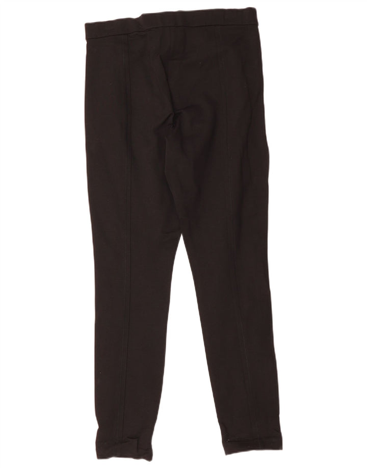 Pantaloni casual slim Pixie da donna J. Crew US 10 Large W30 L30 viscosa nera