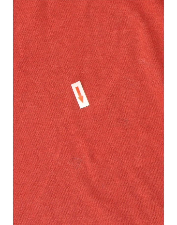 T-shirt rilassata da uomo Levi's Top grande in cotone rosso