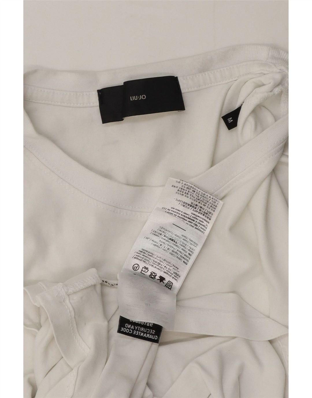 Liu Jo T-Shirt Uomo Top Media Cotone Bianco