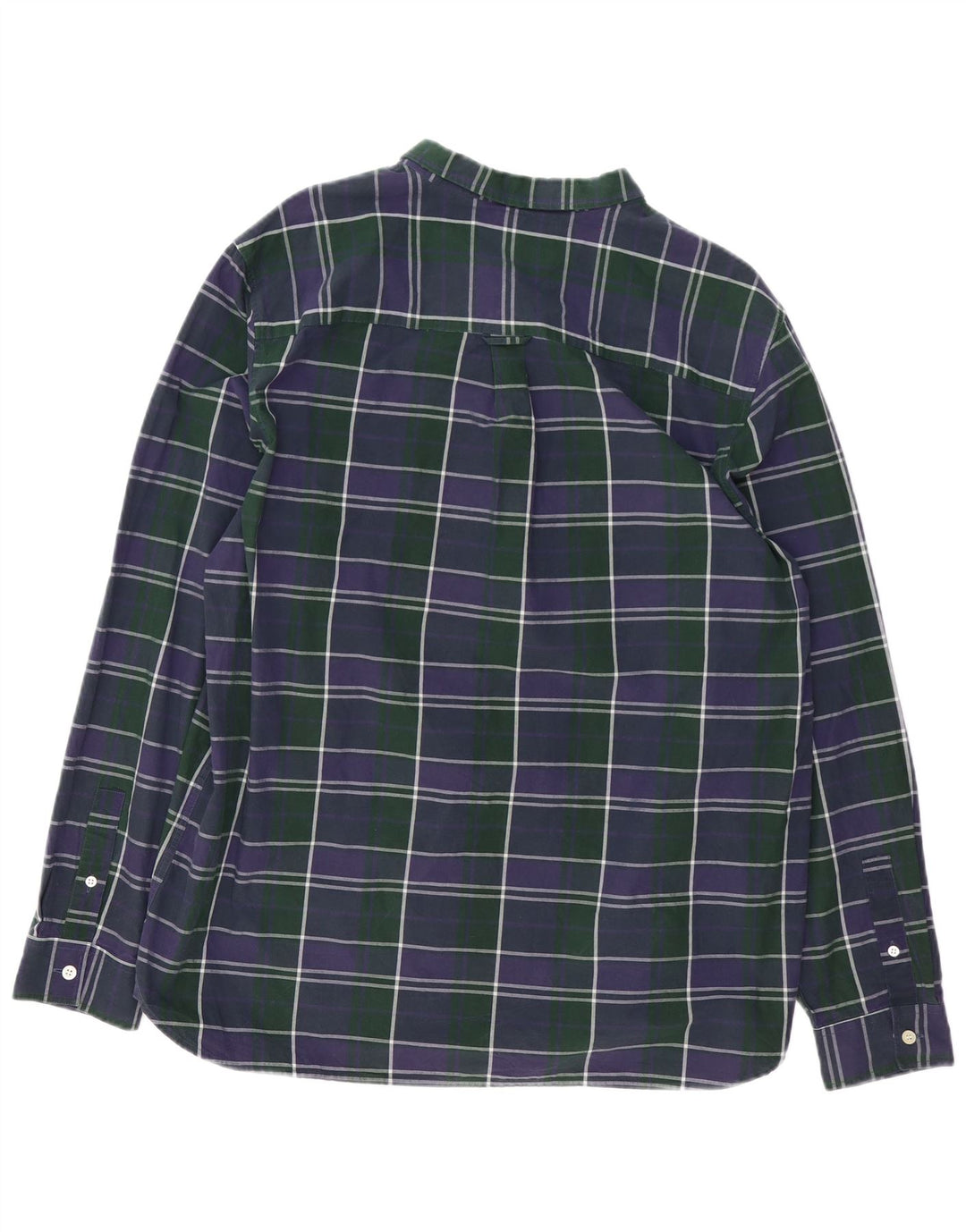 Camicia da uomo Lyle & Scott 2XL cotone a quadri blu navy
