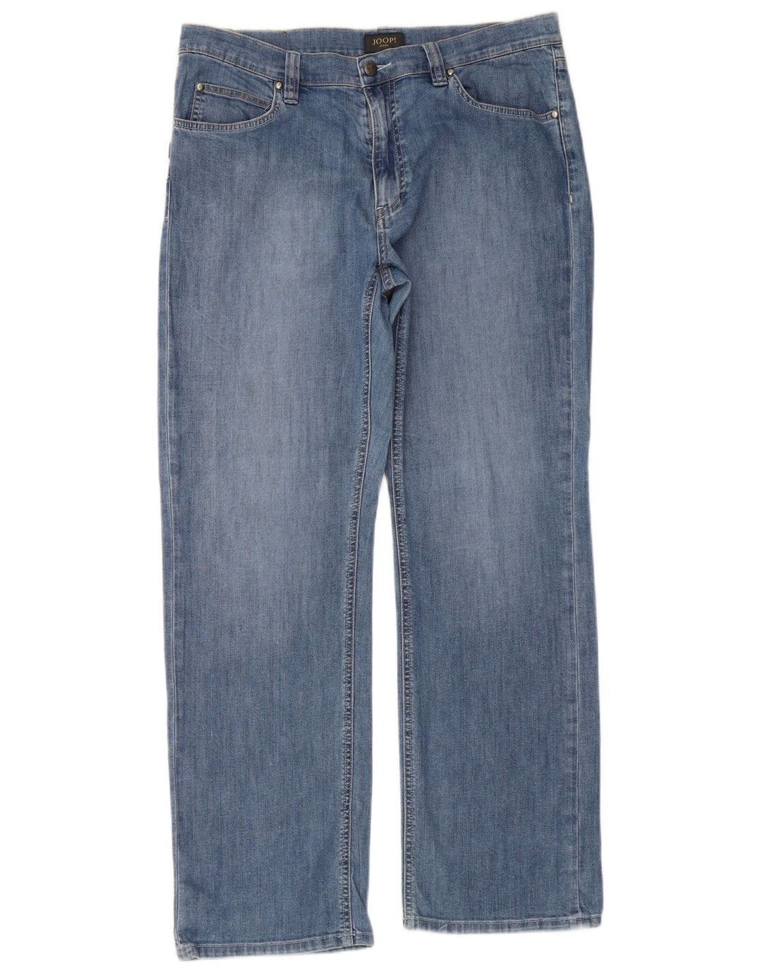 Jeans dritti da uomo Joop W38 L32 cotone blu