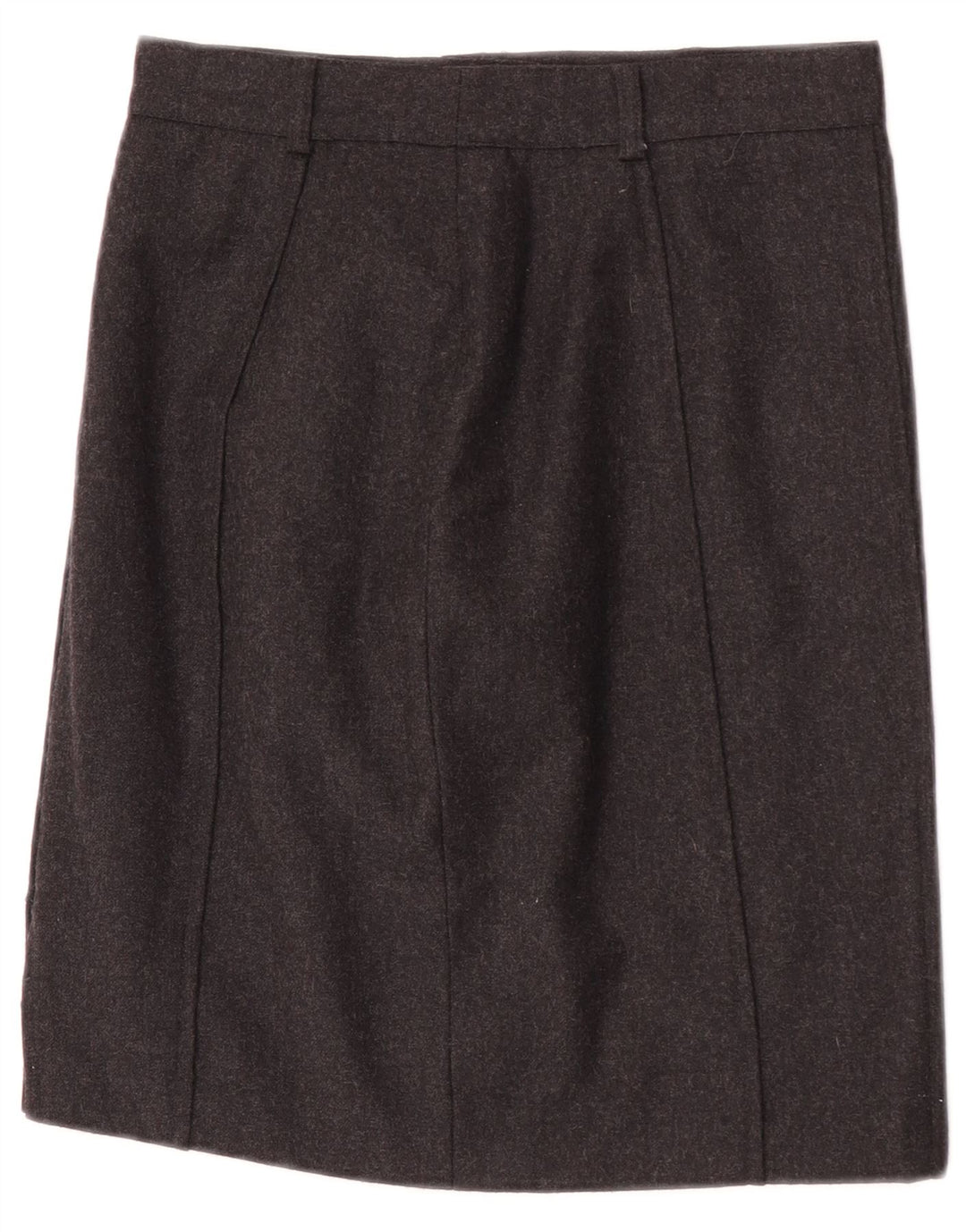 Gonna dritta vintage da donna W26 piccola grigia