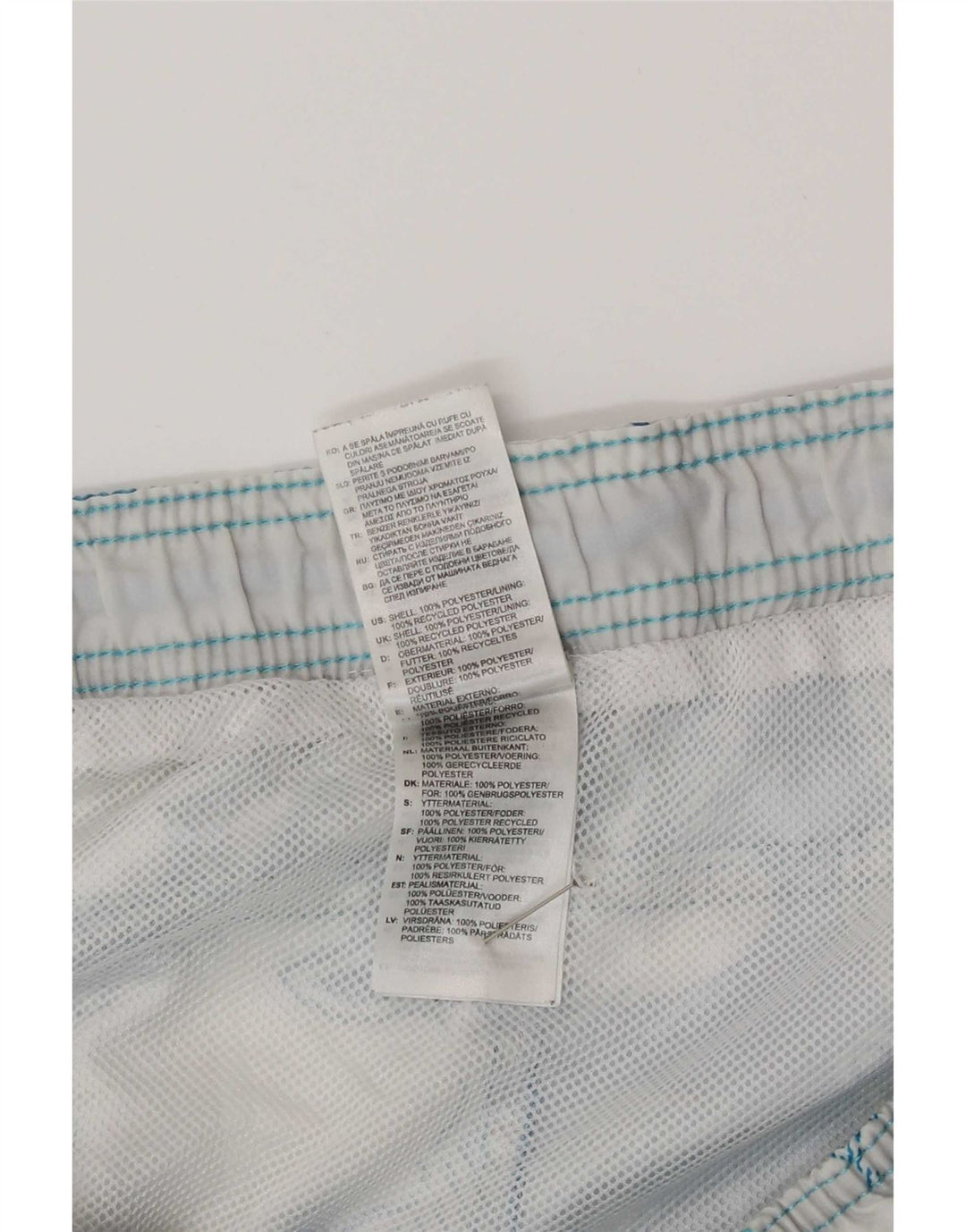 Pantaloncini da bagno da uomo Adidas XL blu floreale in poliestere