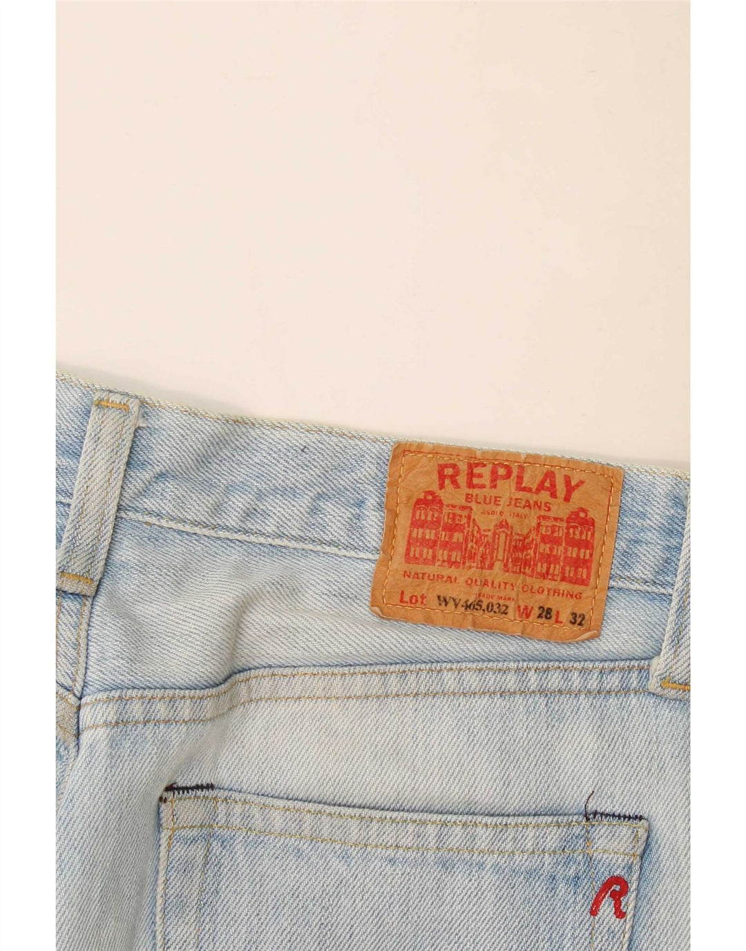 Jeans svasati da donna Replay W28 L25 Blu