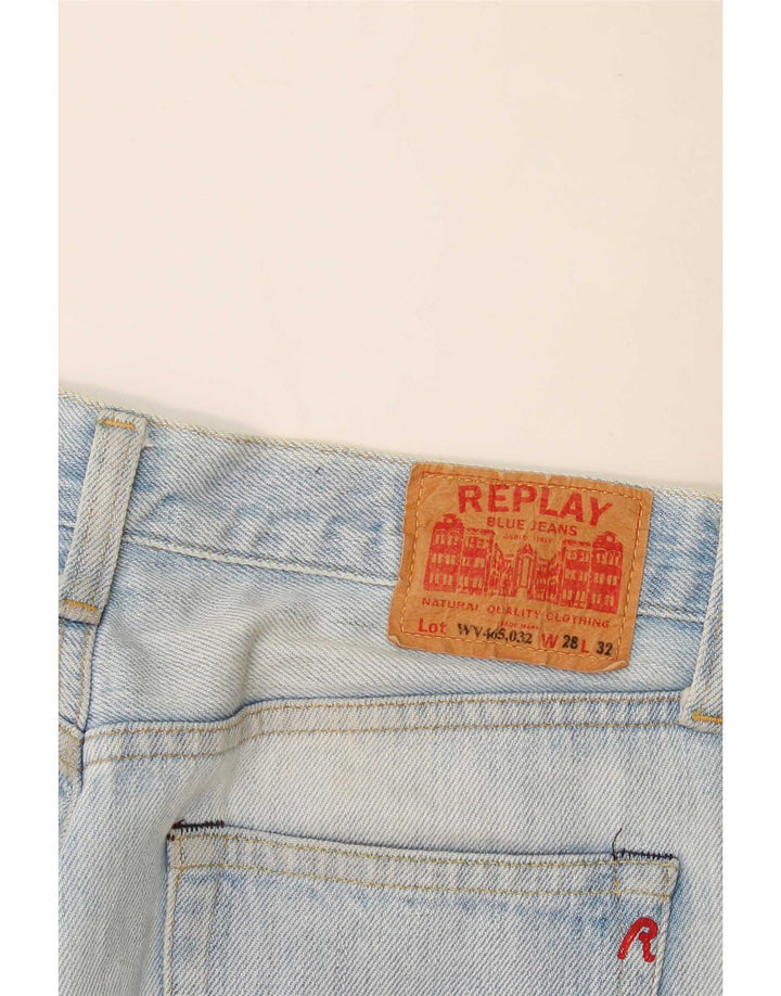 Jeans svasati da donna Replay W28 L25 Blu