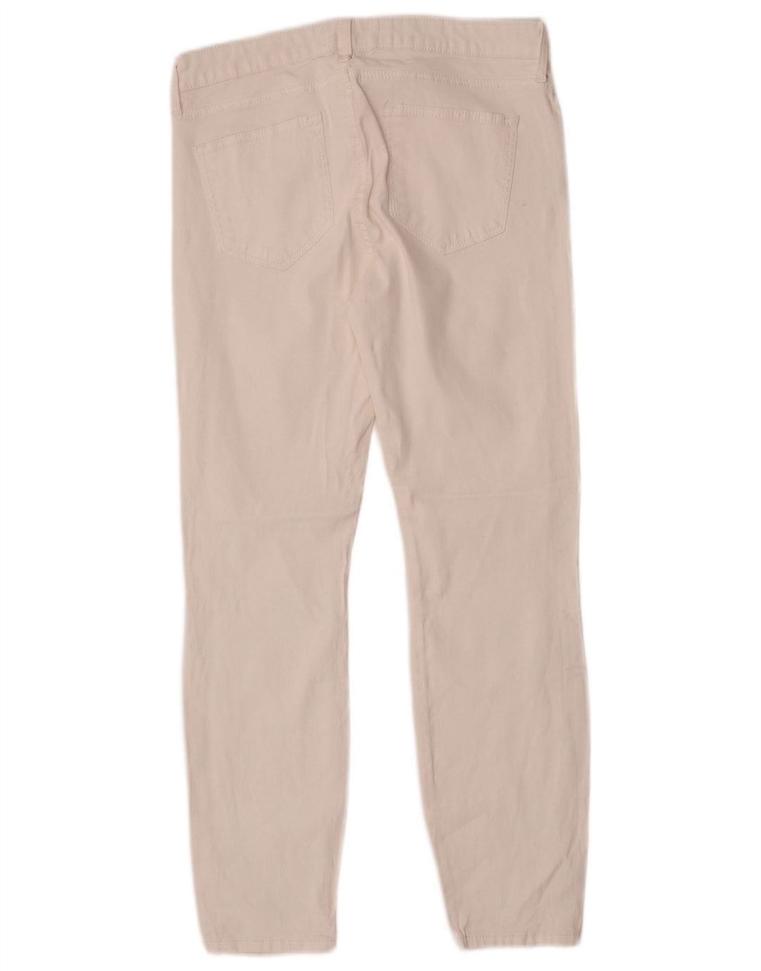 Pantaloni casual slim da donna Zara EU 40 medi W30 L27 bianchi