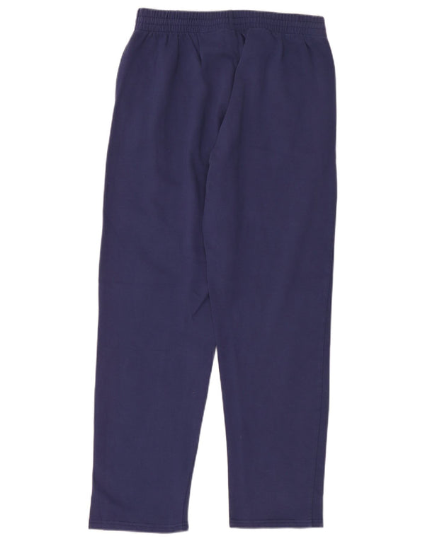 Pantaloni da tuta da uomo Asics grandi in cotone blu navy