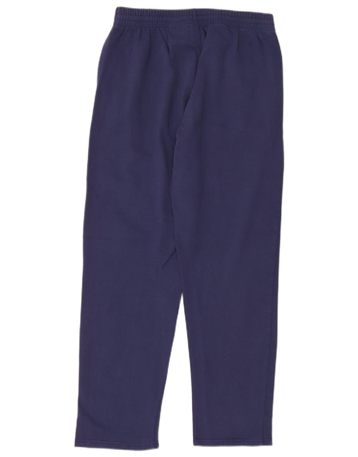 Pantaloni da tuta da uomo Asics grandi in cotone blu navy