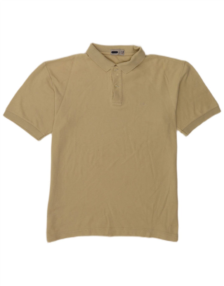 Polo Uomo Fila IT 50 Cotone Beige Medio
