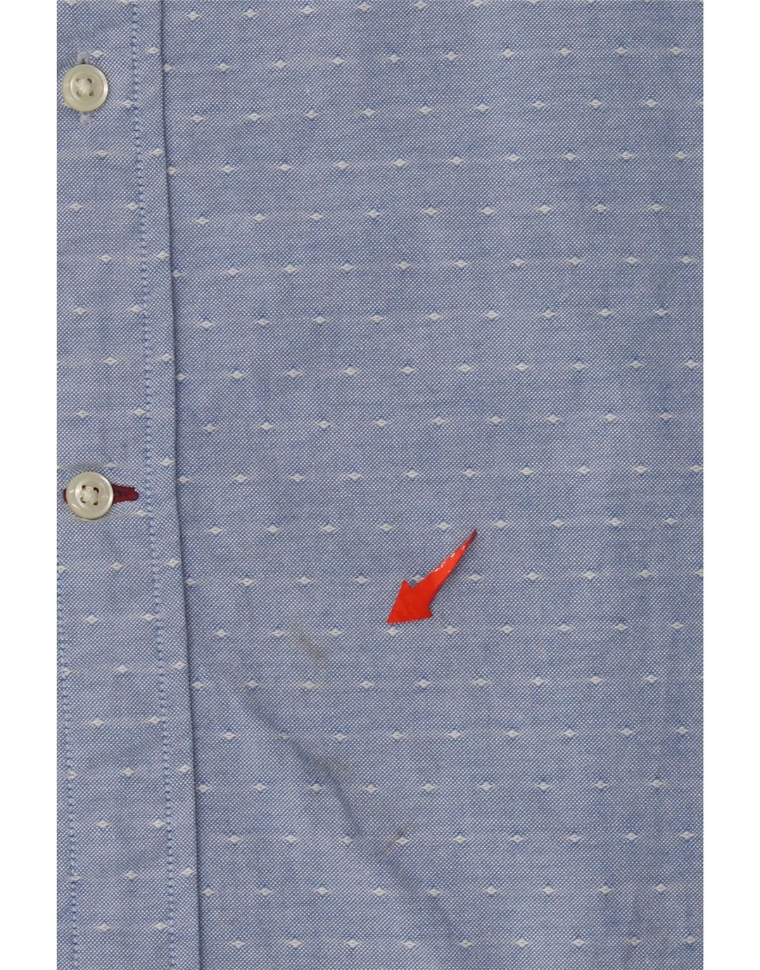 Camicia da uomo vestibilità regolare Tommy Hilfiger XL cotone maculato blu
