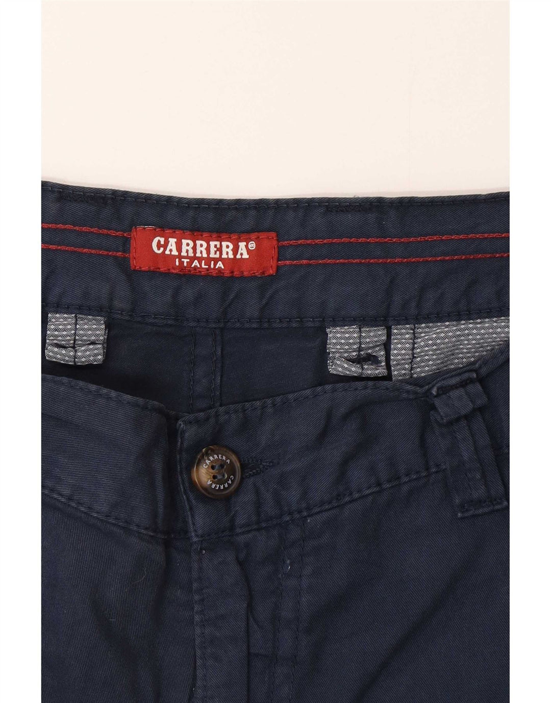 Pantaloncini cargo da uomo Carrera XL W38 Blu navy