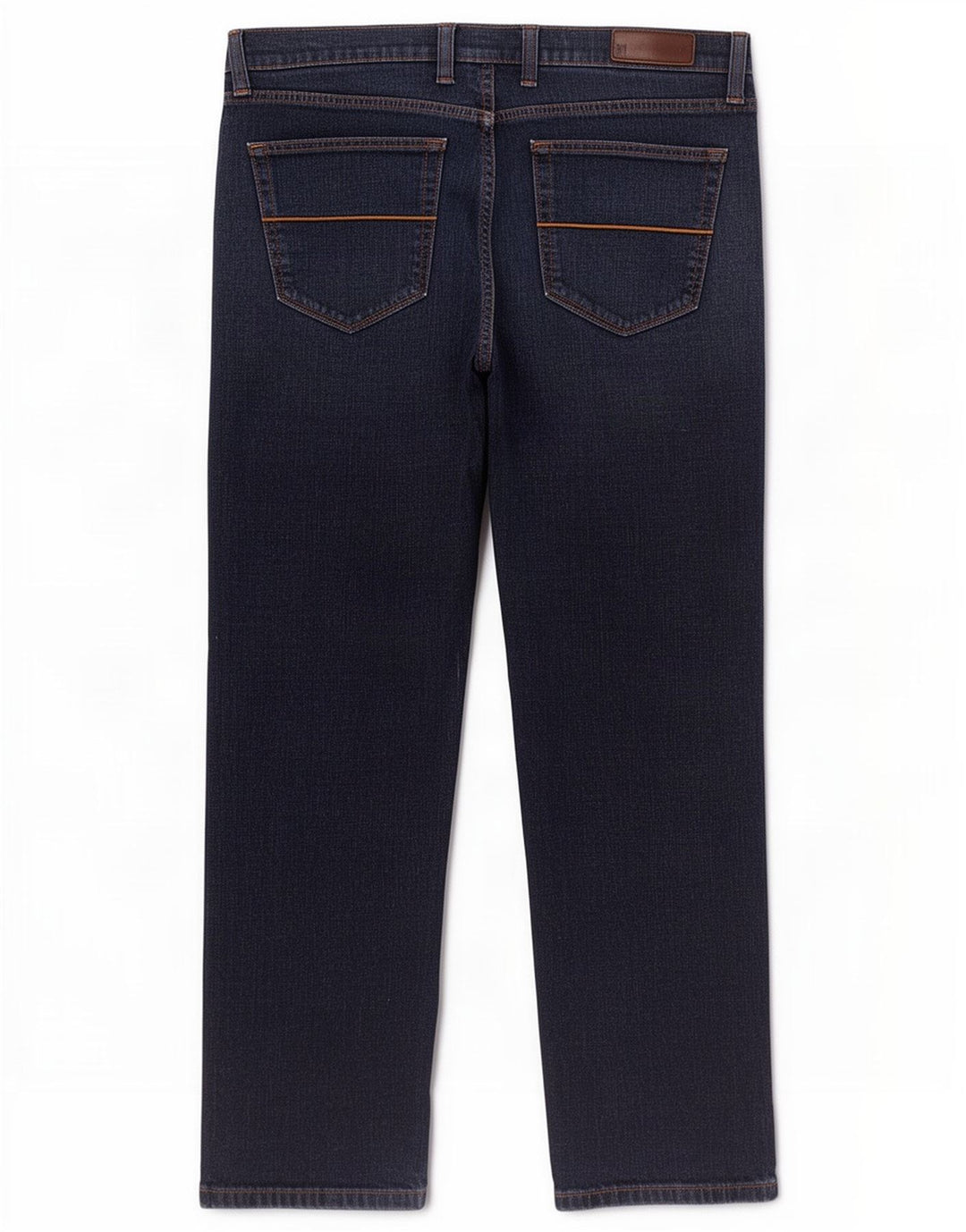 Jeans dritti da uomo Marks & Spencer W36 L31 cotone blu navy