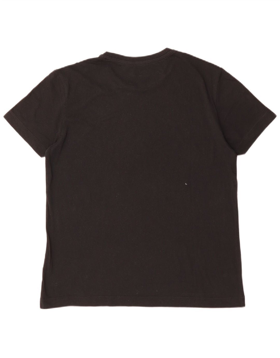 T-shirt grafica da uomo LOTTO Top piccola in cotone nero