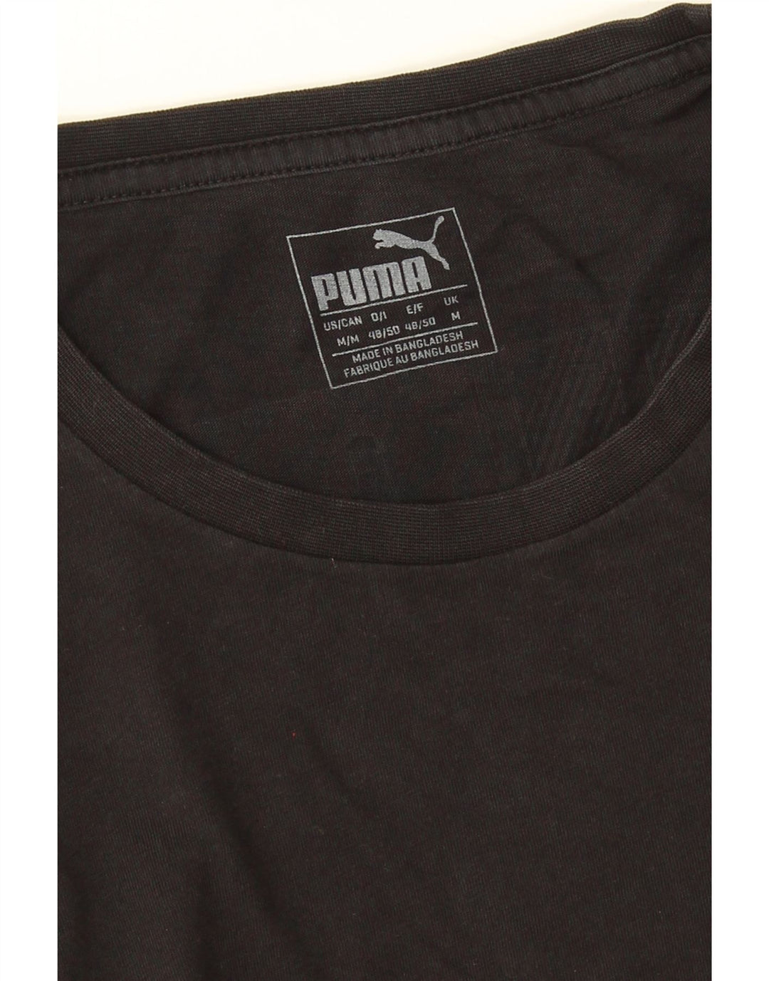 T-shirt grafica da uomo Puma Medium nera