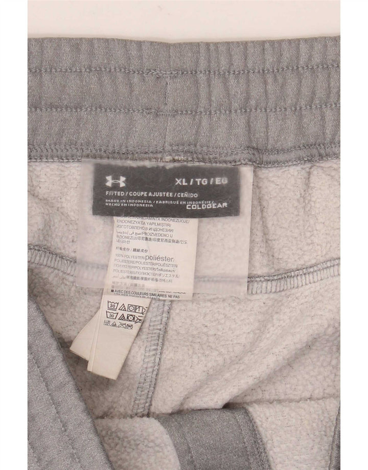 Pantaloni da tuta da uomo Under Armour Cold Gear Joggers XL grigio poliestere