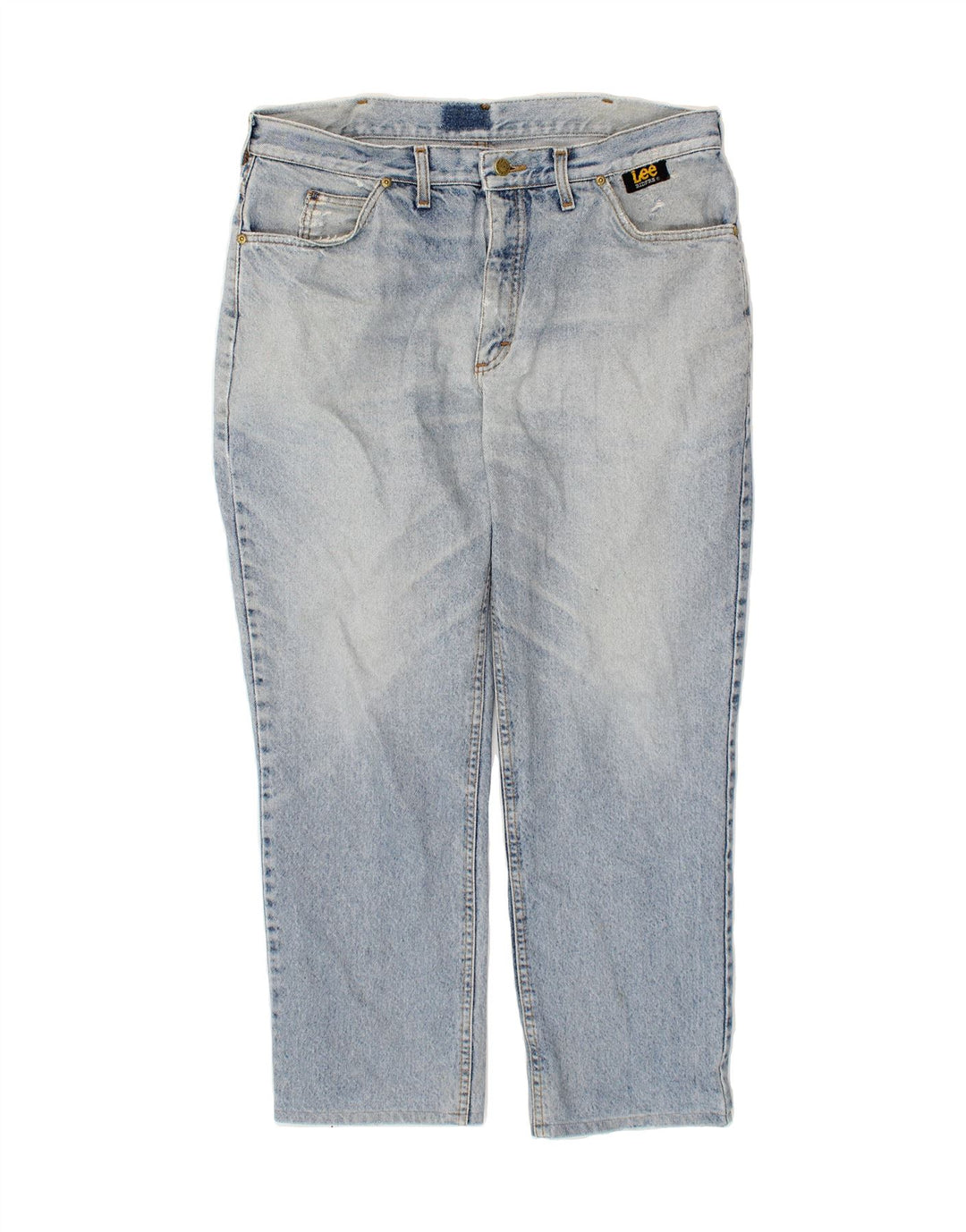 LEE Mens Straight Jeans W36 L30 Blue Vintage Lee and Second-Hand Lee from Messina Hembry 