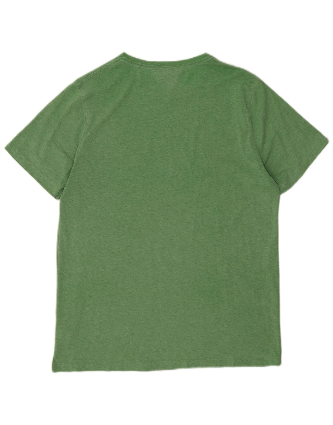 T-shirt grafica da uomo con animali in cotone verde medio