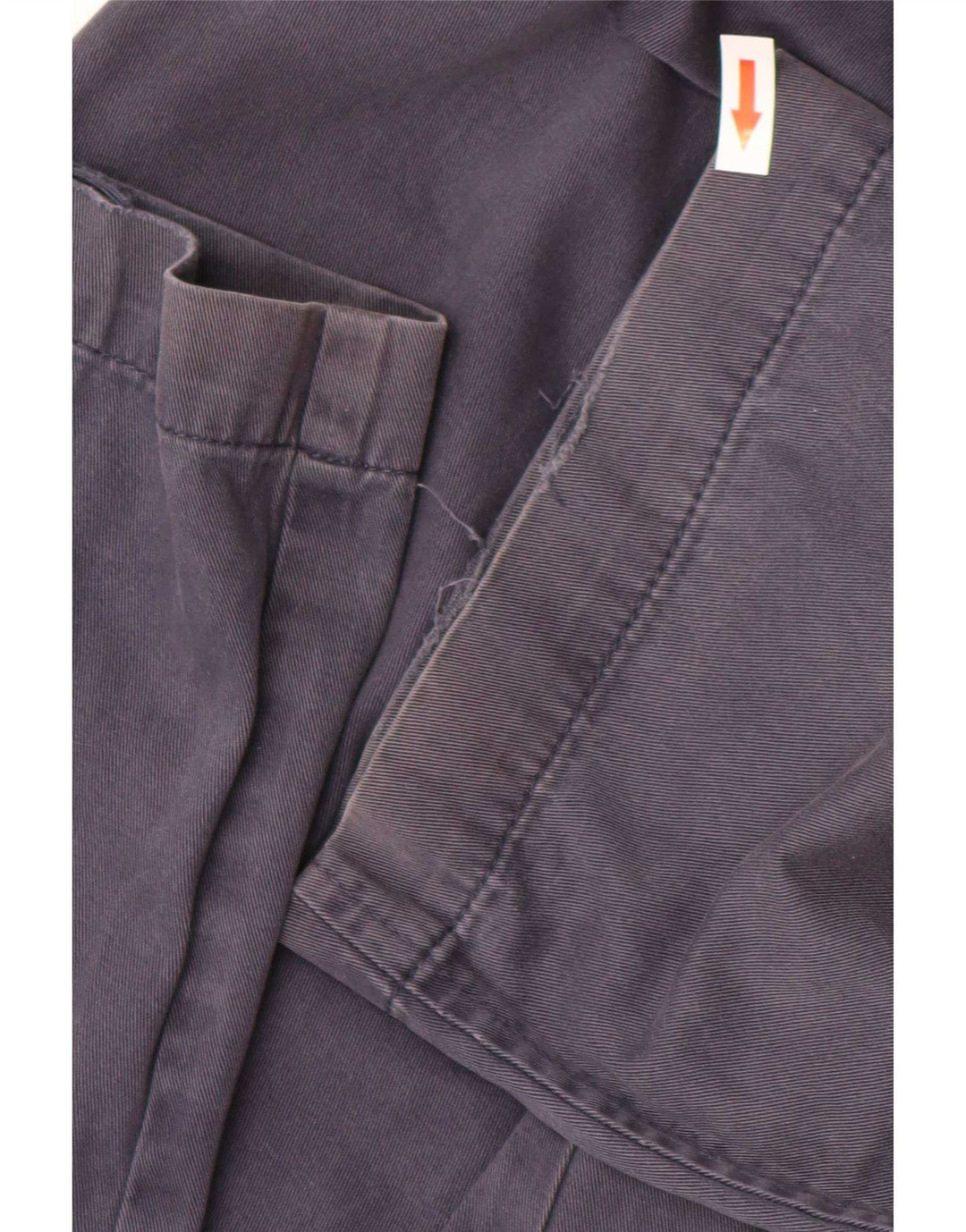 Pantaloni chino regolari da uomo Marks & Spencer W32 L31 cotone blu navy