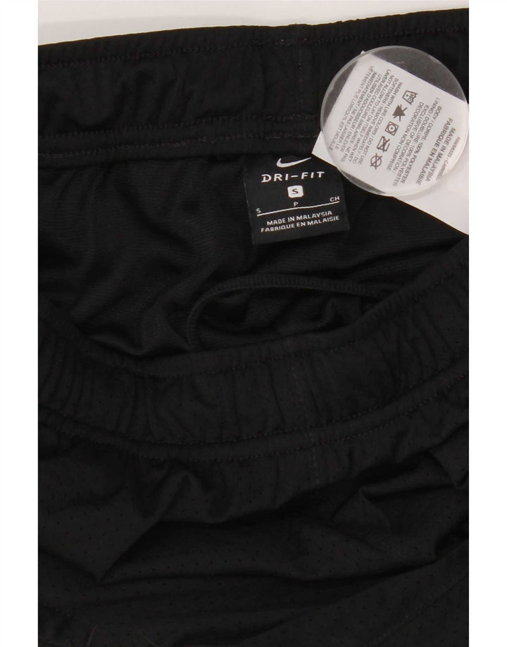 Pantaloncini sportivi Nike Dri Fit da uomo piccoli in poliestere nero