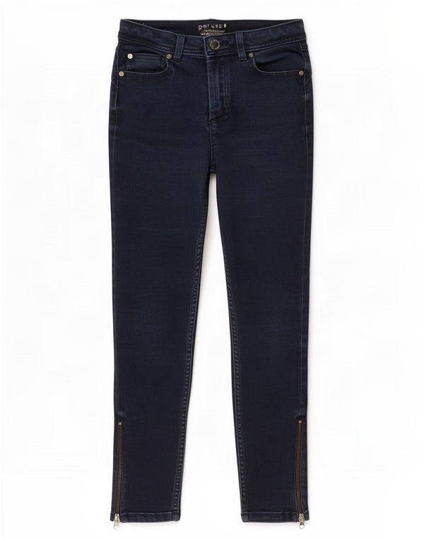 Jeans skinny Marks & Spencer da donna Per Una UK 12 medio W30 L24 blu navy