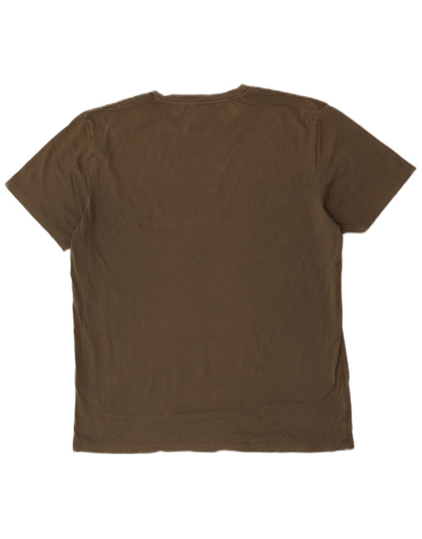 Jack & Jones T-shirt grafica da uomo con vestibilità regolare, XL, in cotone verde