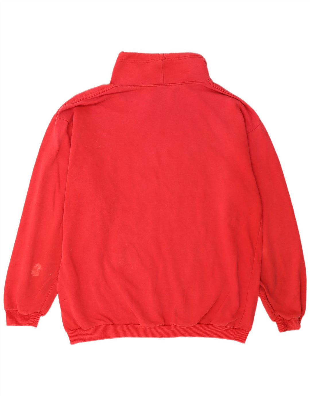 Felpa da donna Marks & Spencer vestibilità comoda maglione UK 16/18 grande rosso