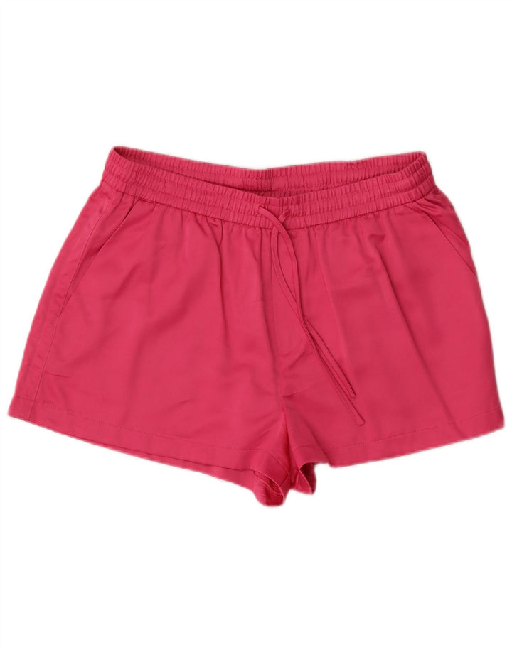 Pantaloncini sportivi Zara da donna grandi W30 in viscosa rosa