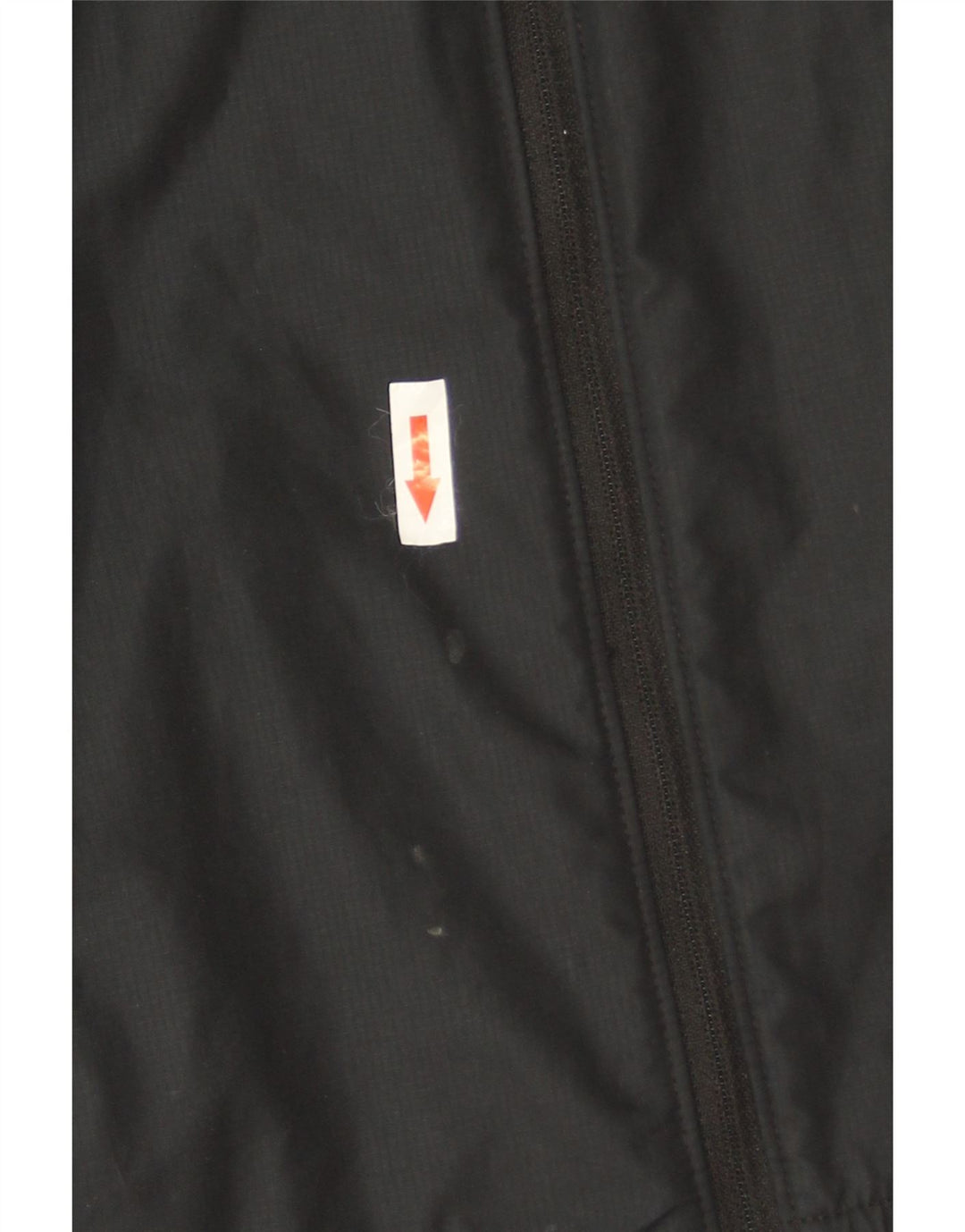 Giacca antipioggia con cappuccio Nike da donna UK 16 Large Grigio Colourblock Poliestere