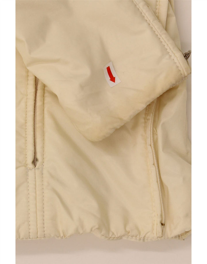 BELSTAFF Womens Windbreaker Jacket IT 42 Medium Off White Polyamide Vintage Belstaff and Second-Hand Belstaff from Messina Hembry 