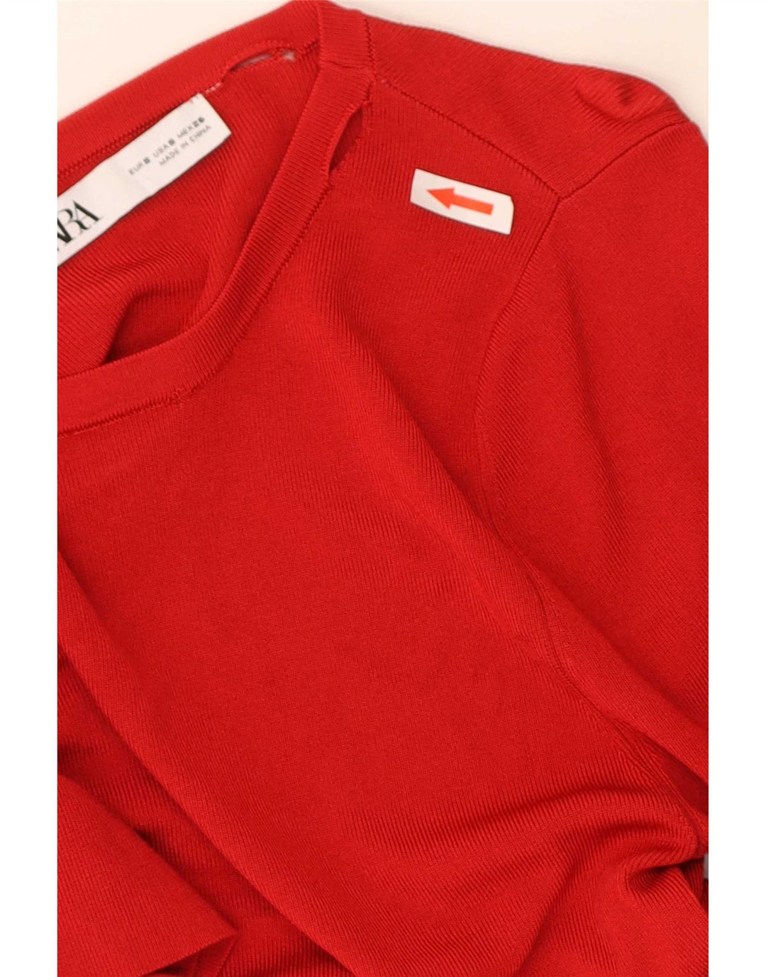 Camicetta Zara da donna Top UK 8 piccola rossa