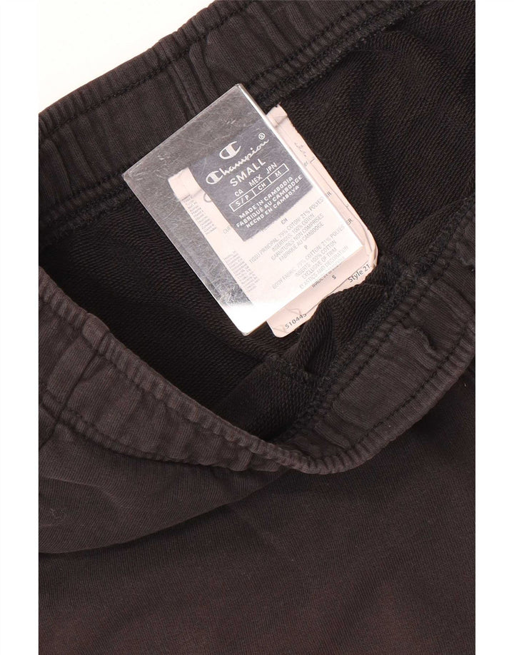 Pantaloncini sportivi da uomo Champion piccoli in cotone nero