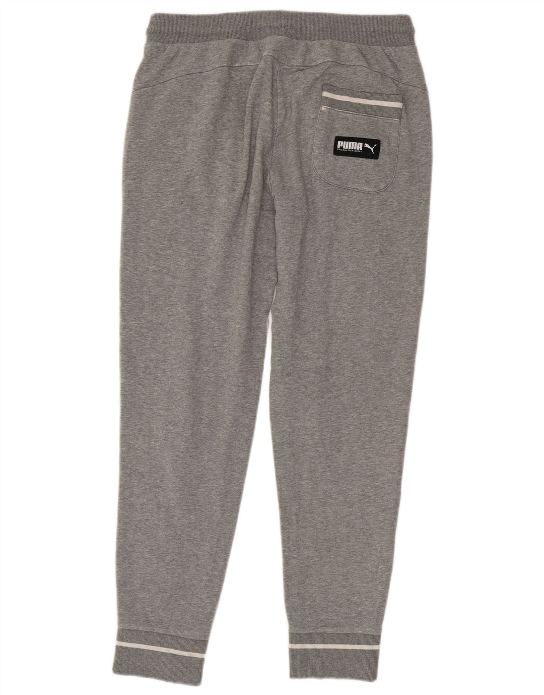 Pantaloni da tuta con grafica PUMA da uomo Joggers grigio medio chiazzato