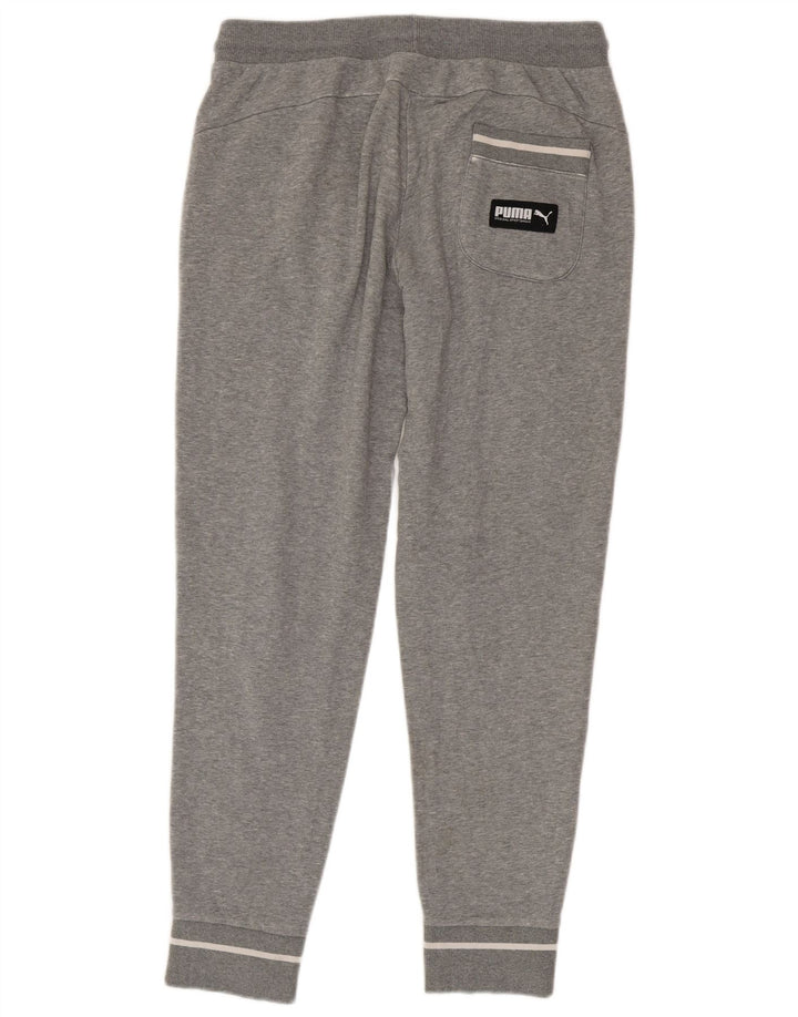 Pantaloni da tuta con grafica PUMA da uomo Joggers grigio medio chiazzato